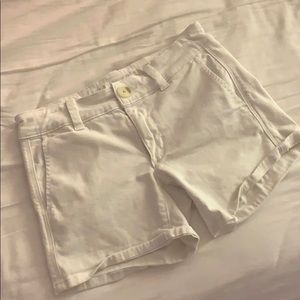 white AE shorts